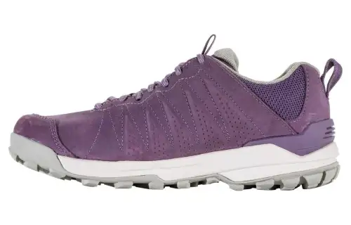 Oboz Footwear Sypes Versatile Cushioning, Wear Resistant Low top Mountaineering Hiking Shoes Women's Purple White