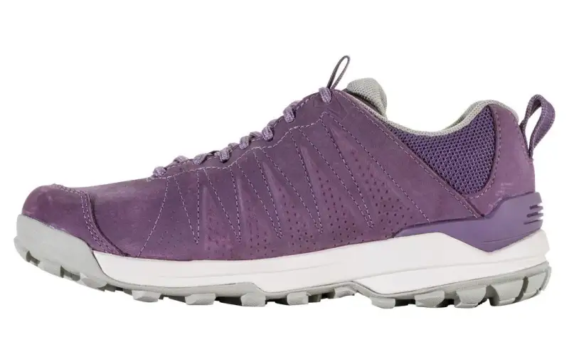 Oboz Footwear Sypes Versatile Cushioning, Wear Resistant Low top Mountaineering Hiking Shoes Women's Purple White