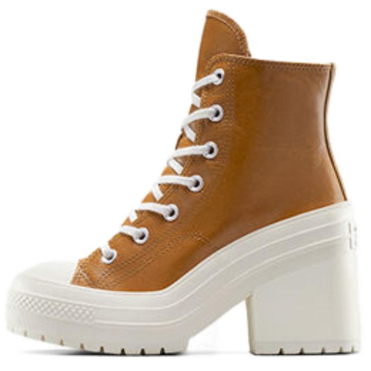 Chuck 70 De Luxe Wmns Converse Heel High 'Cognac' Women's