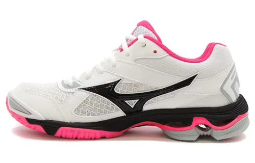 Mizuno Volleyball Shoes Women's Low Top Pink/White