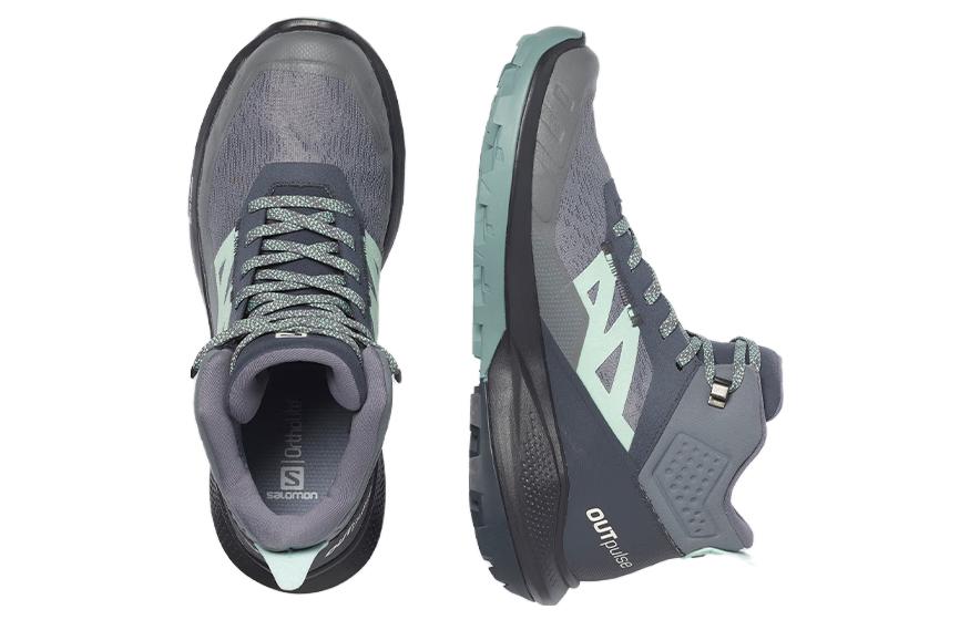 SALOMON Women’s Outpulse Mid GORE-TEX ‘Quiet Shade Ebony’