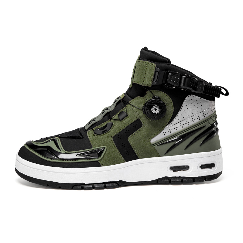 LOKWT Cow Leather Cushioning Slip Resistant Abrasion Resistant Waterproof Impact Resistant