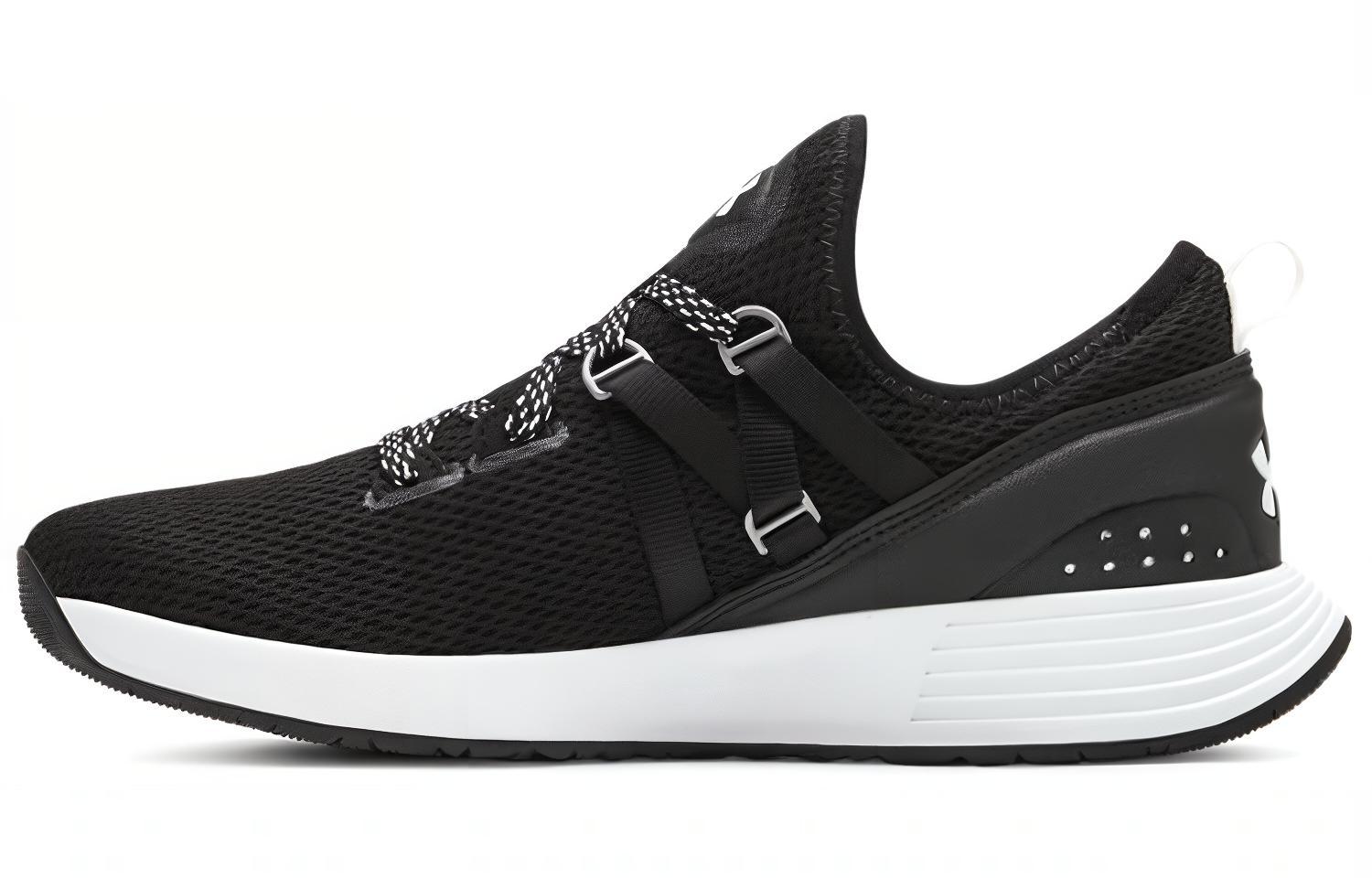 Under Armour Breathe Trainer Running Shoes Black/White Women's