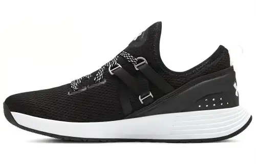 Under Armour Breathe Trainer Running Shoes Black/White Women's