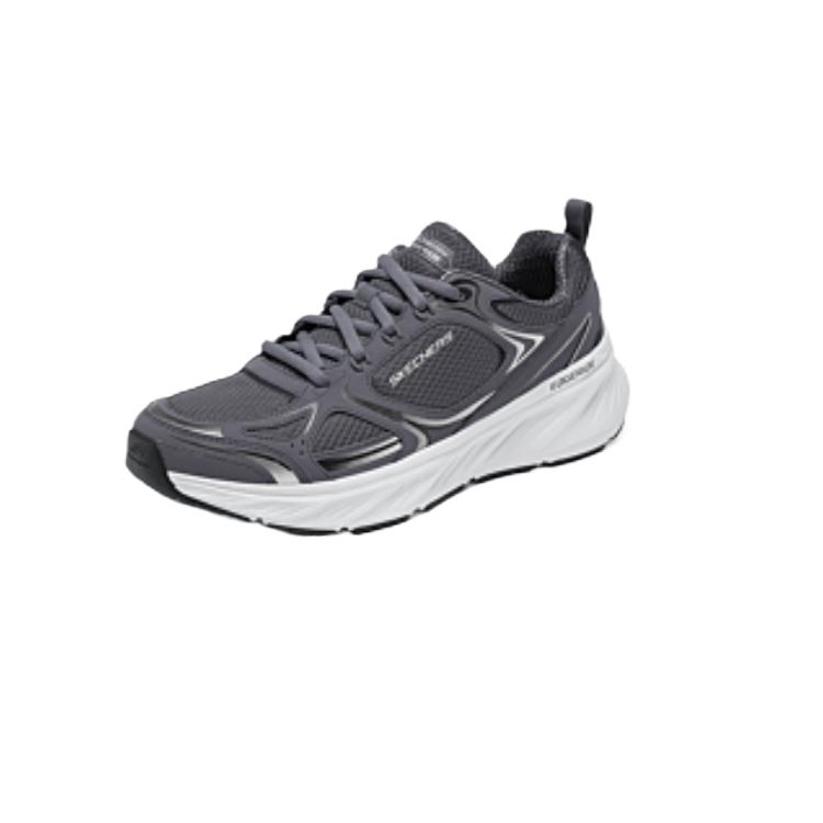 Skechers SPORT MENS Comfortable Wear resistant And Lightweight Low top Training Shoes Men’s Charcoal Gray