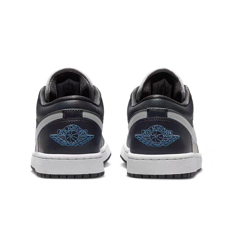 Jordan Air Jordan 1 Vintage Basketball Shoes Unisex Low Top Black/Gray