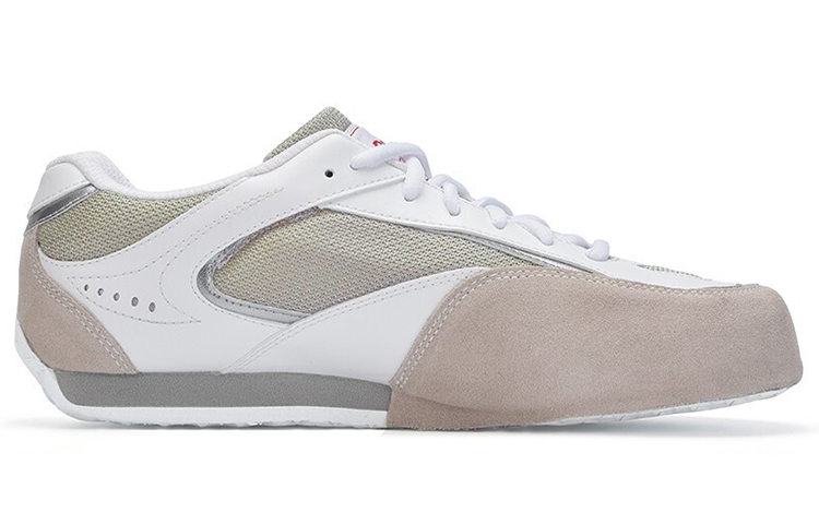 DO WIN Comfortable Slip Resistant Abrasion Resistant Low top Training Shoes Unisex White Gray