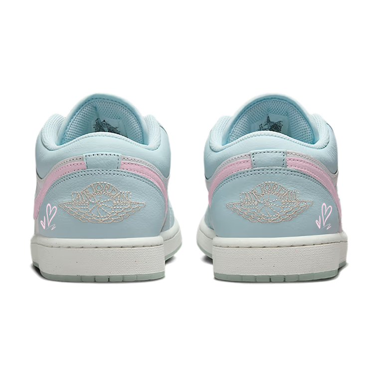 Jordan Air Jordan 1 Vintage Basketball Shoes Men’s Low Top White/Blue
