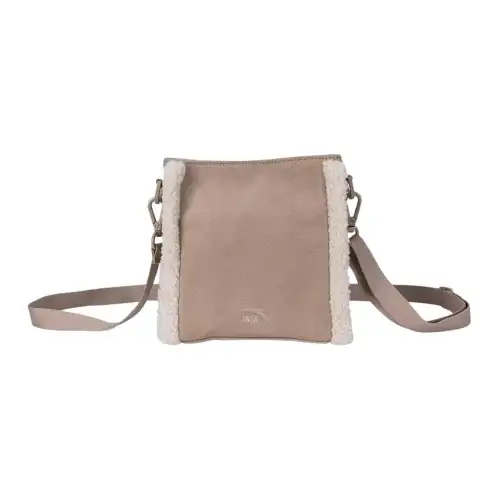 Anta Life Collection Fabric Crossbody Bags Women's Khaki