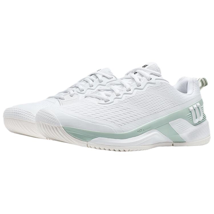 Wilson RUSH PRO 4.5 Support Abrasion Resistant Support Abrasion Resistant Low top Tennis Shoes Women’s White Green