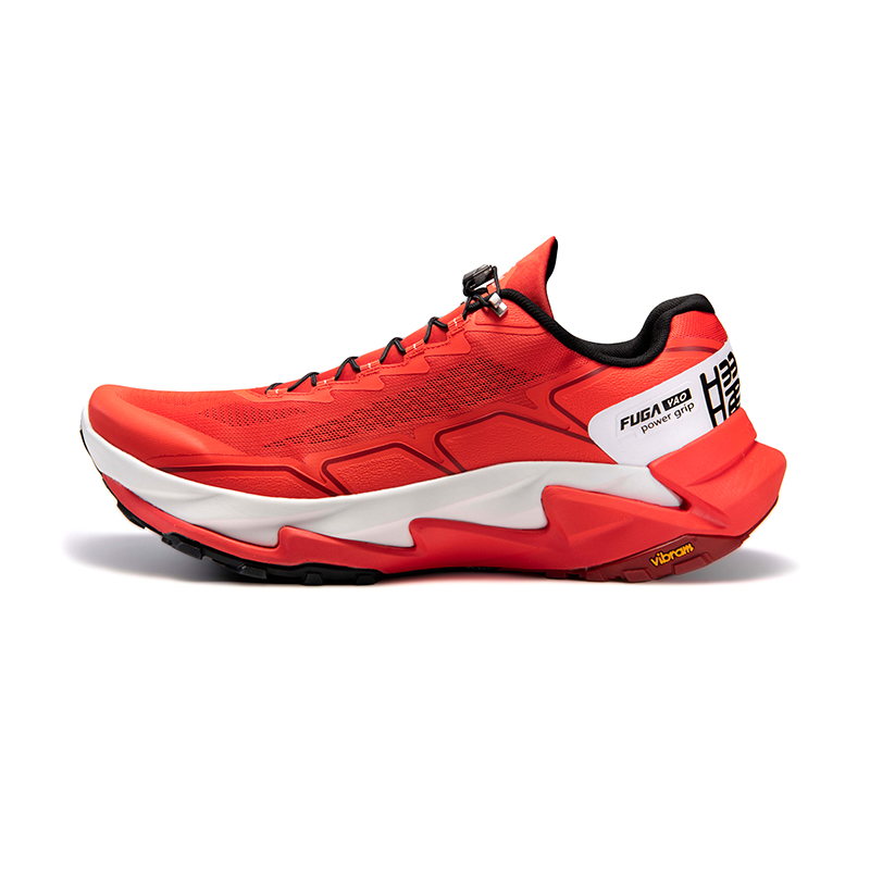 KAILAS FUGA YAO Outdoor Anti Twist Carbon Core Cushioning Slip Resistant Trail Running Hiking Shoes, Strawberry Red