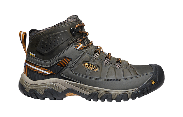 Keen Targhee 3 MID WP Textile, Leather Slip Resistant Abrasion Resistant Mid top