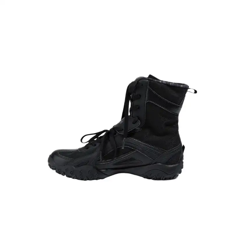 OJOS x FILA ECHAFÉ Ankle Boots Men's Black
