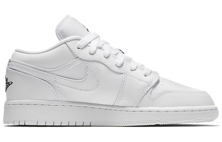 Jordan 1 Low GS Triple White