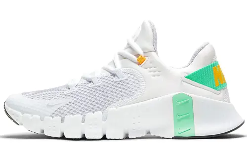 Nike Free Metcon 4 White Green Glow Women's