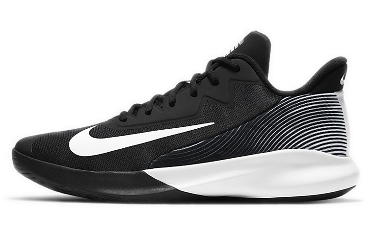 Мужские кроссовки Nike Nike Precision 4 (черно-белые)