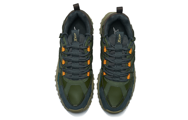 XTEP Mountaineering & Hiking Shoes Men’s Low Top Green