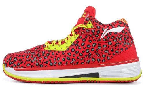 LiNing WOW 2 Wade's Way 2 Low-top Basketball Shoes Men's Red Yellow White