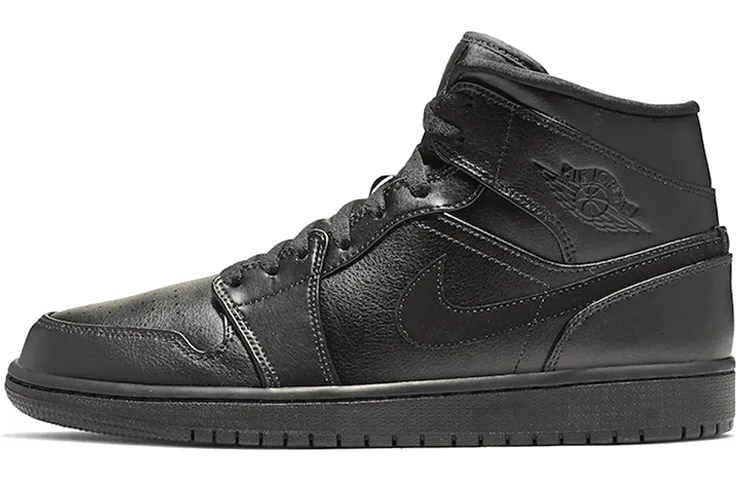 Jordan 1 Mid Black