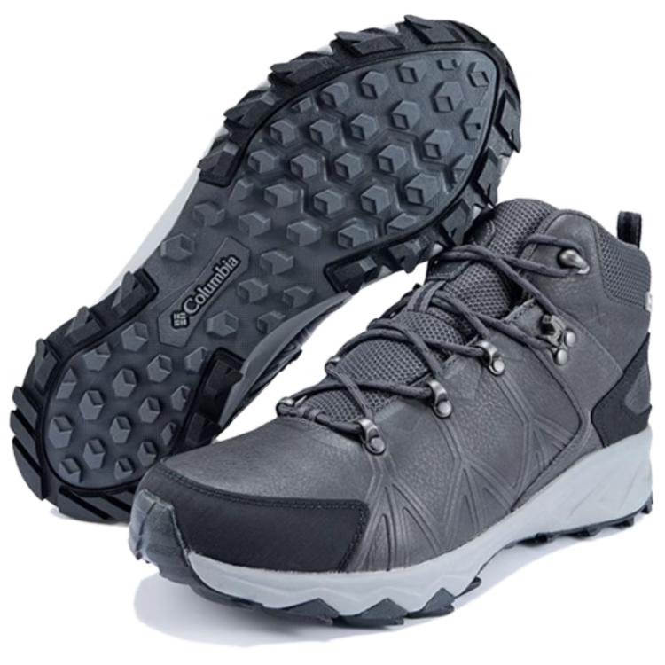 Columbia Peakfreak 2 Cushioning Slip Resistant Mid top Hiking Shoes Men’s Gray
