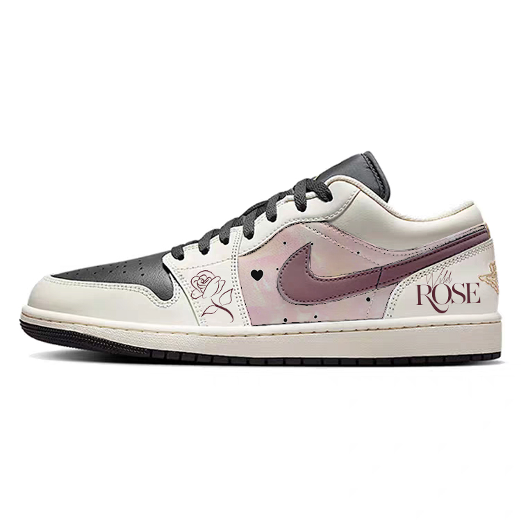Jordan Air Jordan 1 Vintage Basketball Shoes Men’s Low Top White/Black