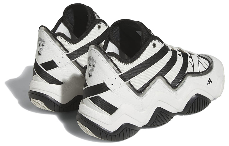 Adidas Top Ten 2010 Wide ‘White Black Silver’