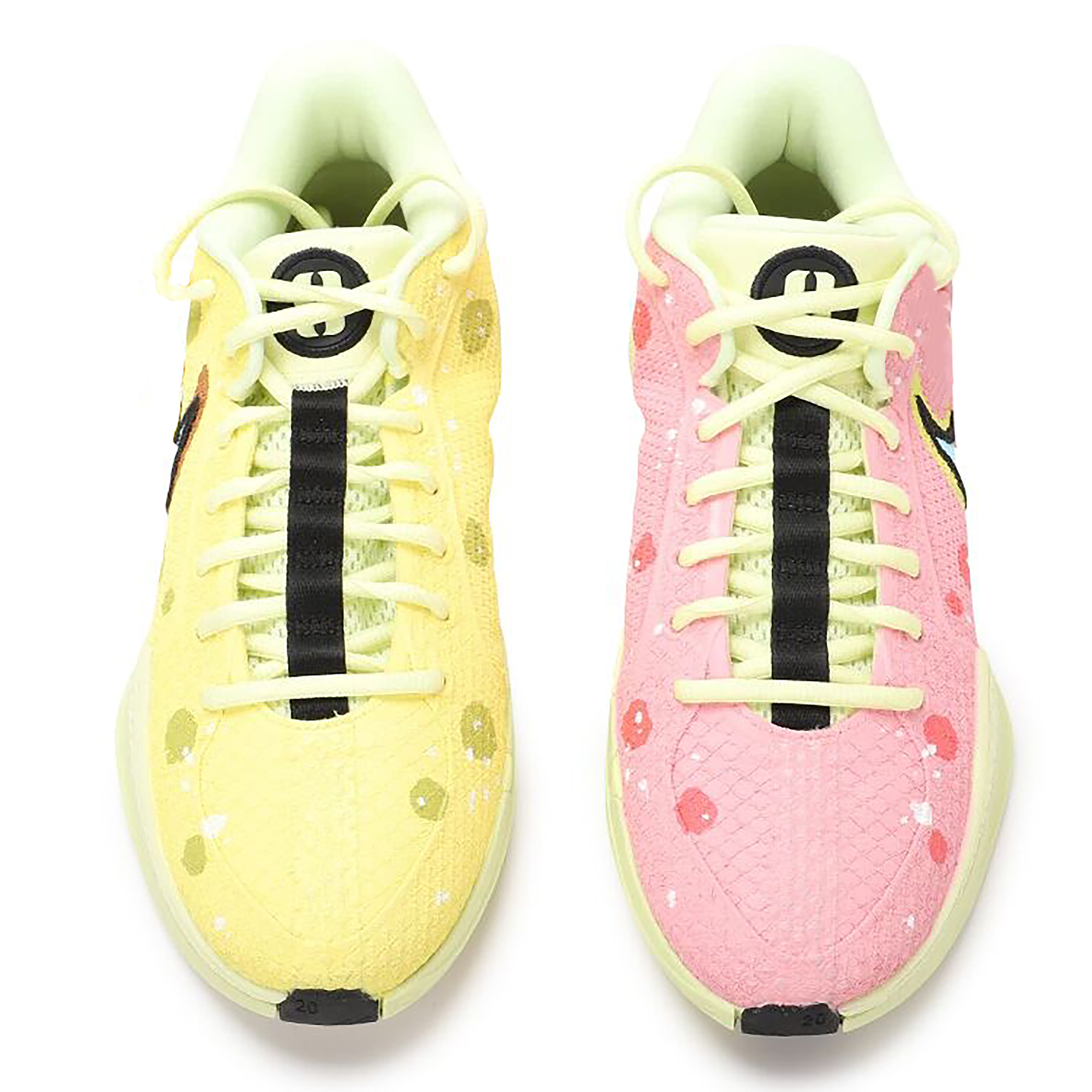 Nike Sabrina 1 EP Slip Resistant Abrasion Resistant Low top Basketball Shoes Unisex Yellow Pink