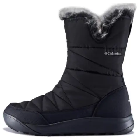 Columbia Outdoor Life Outdoor Waterproof Abrasion Resistant Comfortable Crew Snow Boots Women's Black