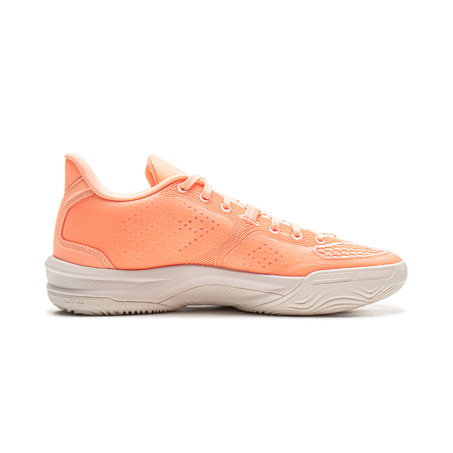 Li Ning Assassin’s Creed 2 Cushioning Slip Resistant Breathable Low top Basketball Shoes Men’s Fluorescent Soft Orange