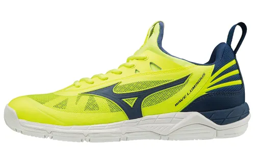 Mizuno Wave Luminous Unise Volleyball Training Shoes Unisex Yellow Blue