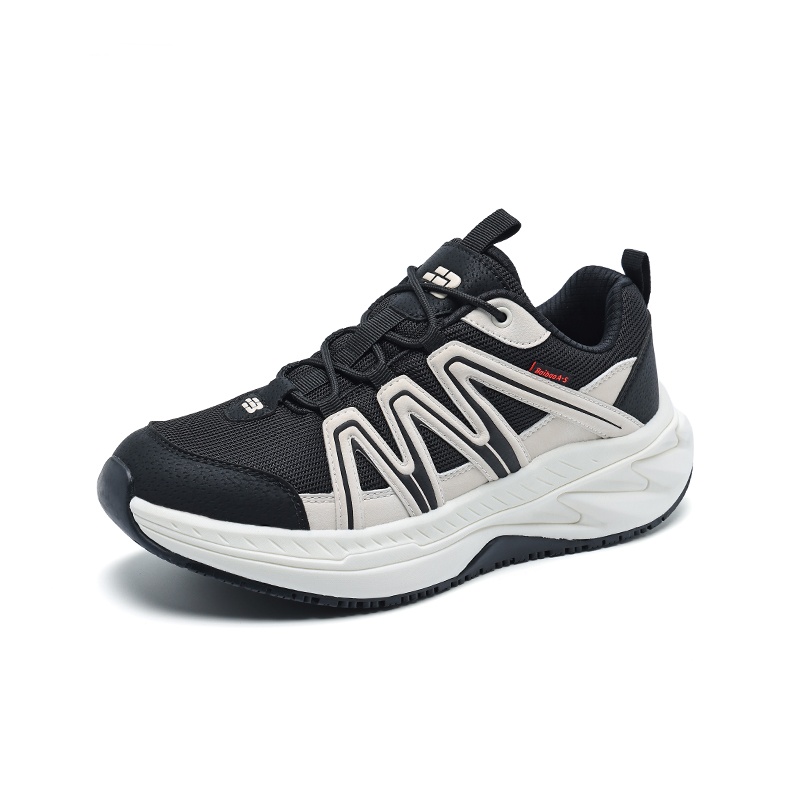 BAIBAO Slip Resistant Abrasion Resistant Low top Hiking Shoes Men’s