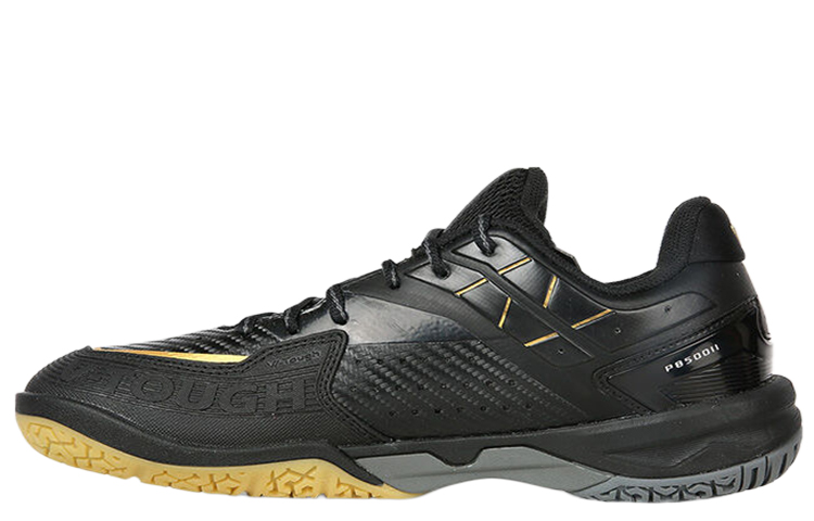 VICTOR Slip Resistant Abrasion Resistant Badminton Shoes Unisex Black