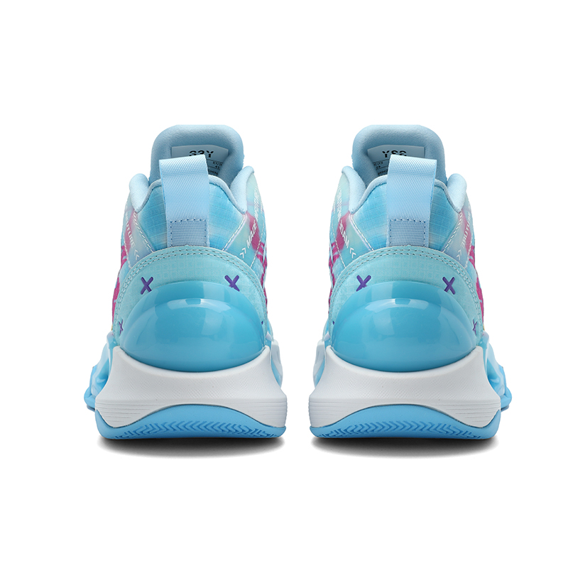 PAIKEJINGPAO Mesh Cushioning Slip Resistant Abrasion Resistant High top Basketball Shoes Unisex