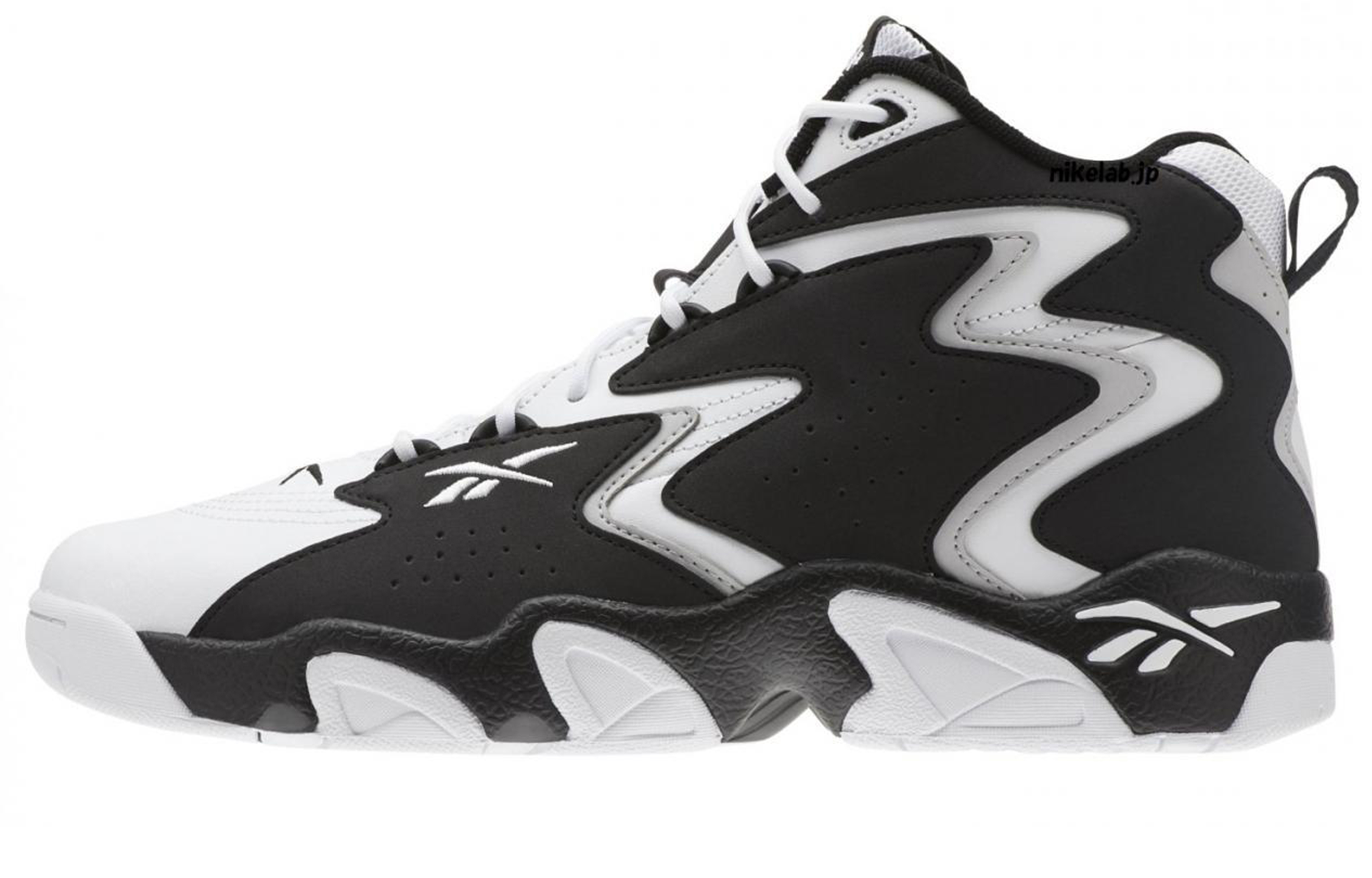 Мужские кроссовки Reebok Mobius Og (черно-белые) — фото 1