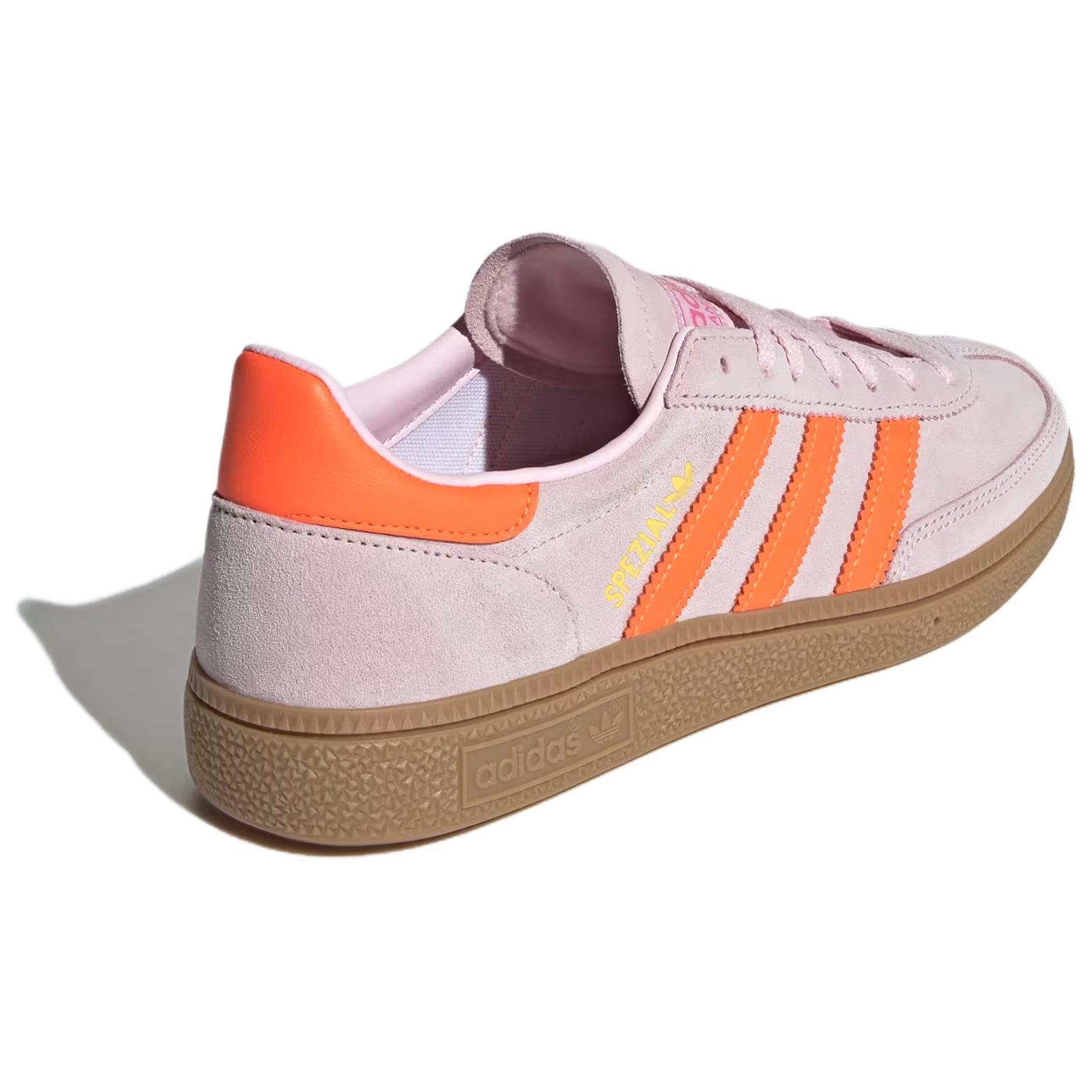 Adidas Originals HANDBALL SPEZIAL Comfortable Abrasion Resistant Abrasion Resistant Low top Training Shoes Women’s Pink