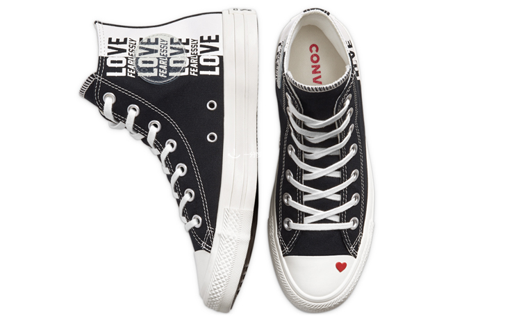 Женские кеды Converse Chuck Taylor All Star (черно-белый) — Чёрныйбелый — фото 3