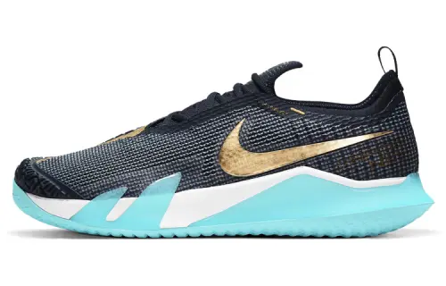 Nike Court React Vapor Nxt 'Obsidian Metallic Gold'