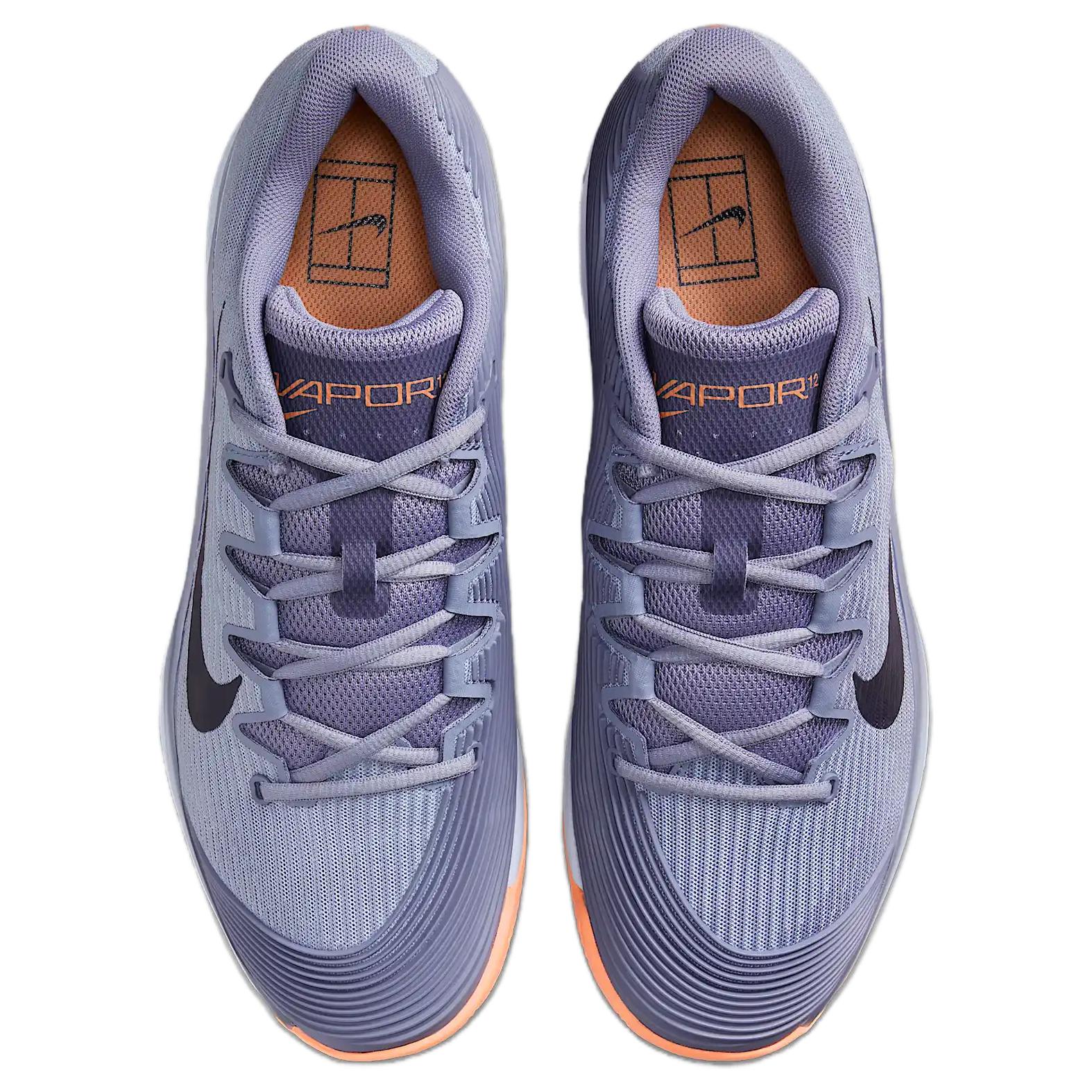 Nike Court Vapor 12 Clay Ashen Slate Light Armory Blue Marrakesh Obsidian