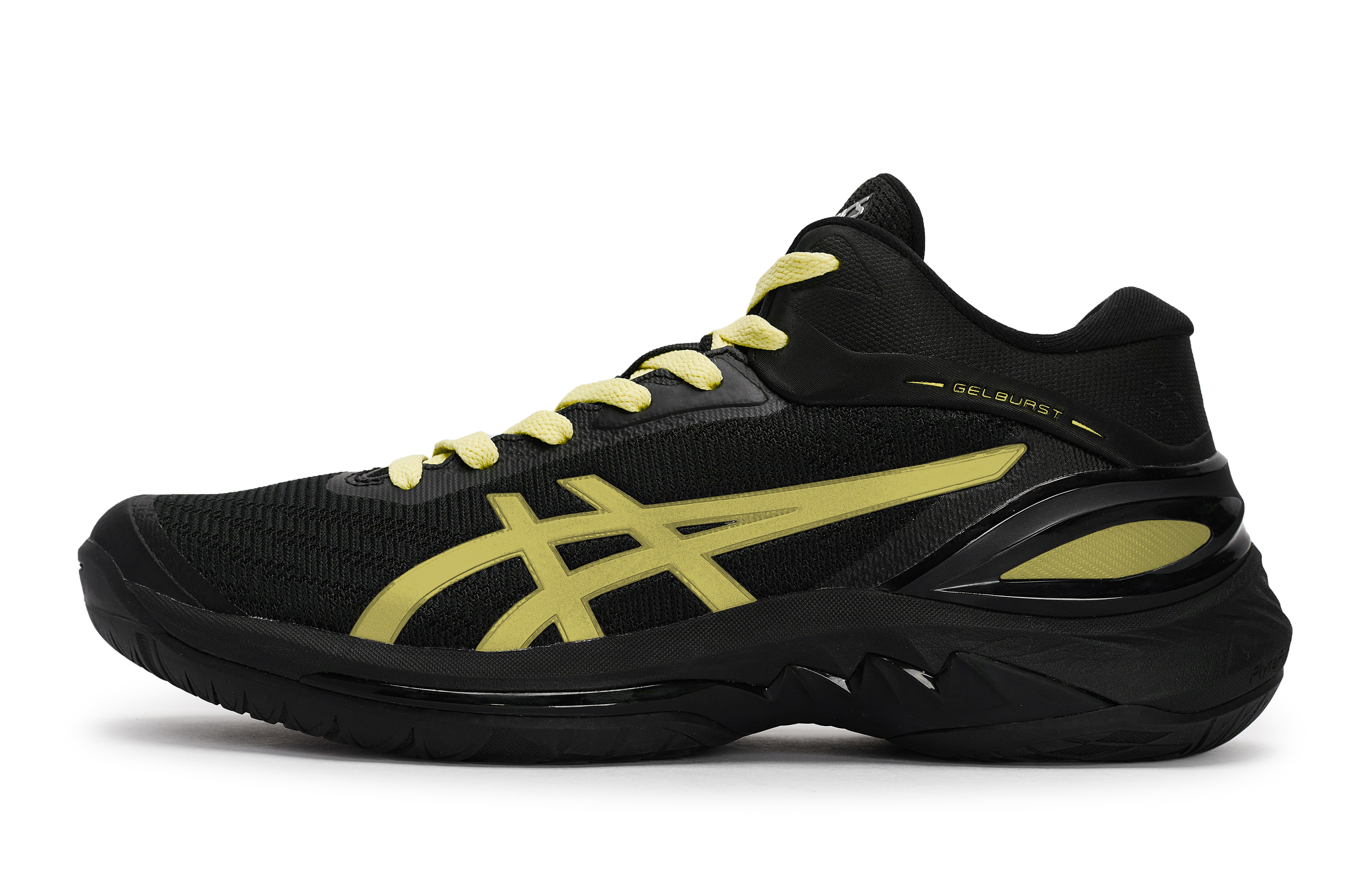 ASICS GELBURST 28 811 Manufacturing, Night Shadow Speed Yellow, Special Shoe Box Slip Resistant Slip Resistant Low top
