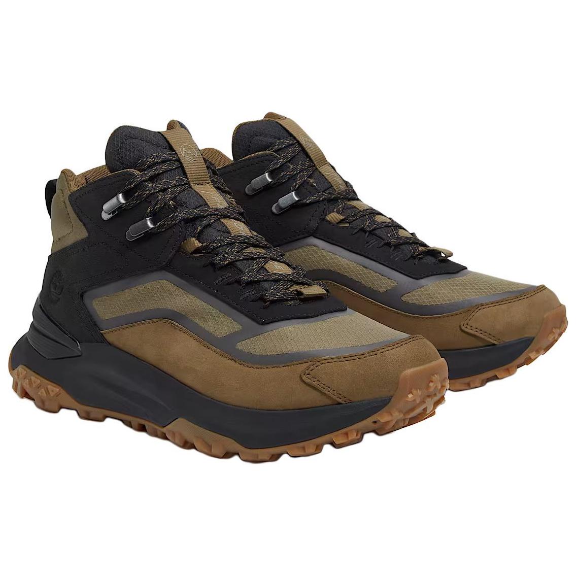 Timberland Motion Slip Resistant Abrasion Resistant Slip Resistant Abrasion Resistant Mid top Hiking Shoes Men’s Black