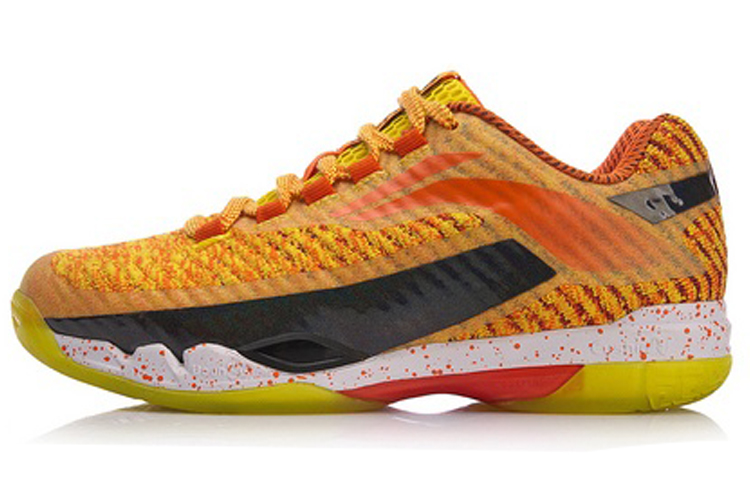 Li Ning Pioneers Fabric Cushioning Rebound Low top Badminton Shoes Women’s Lemon