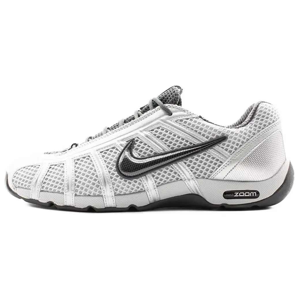 Nike Slip Resistant Abrasion Resistant Low top Training Shoes Men's White Gray
