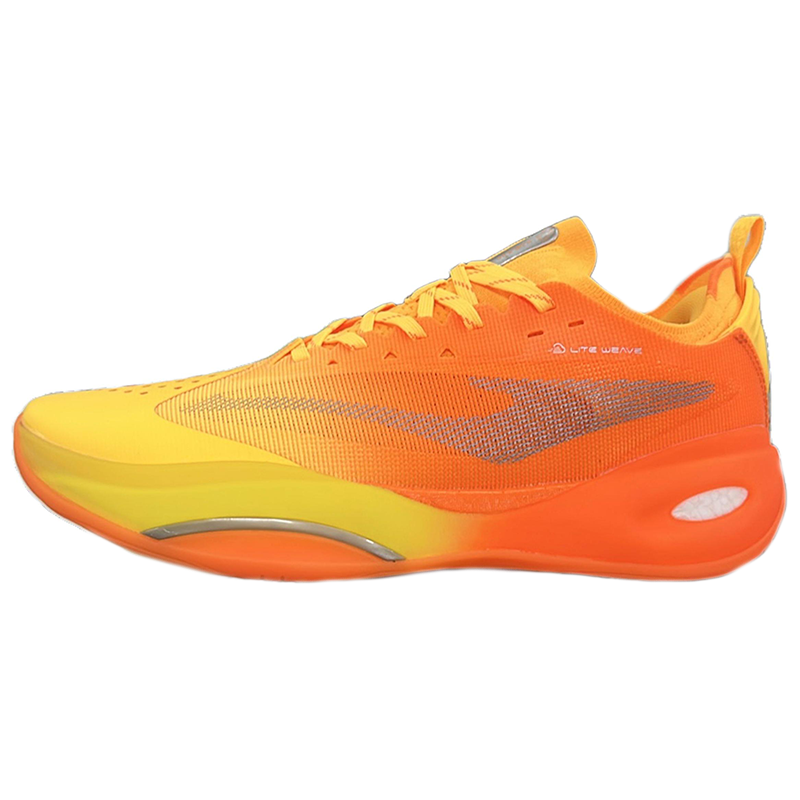 Erke Abrasion Resistant Breathable Abrasion Resistant Breathable Low top Basketball Shoes Men’s Neon Honey Orange