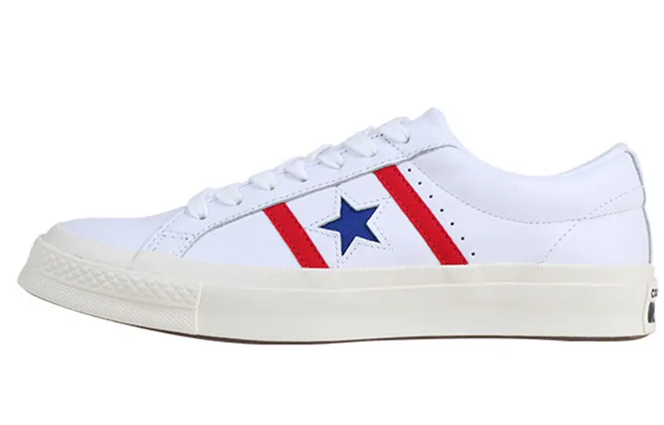 One Star Converse Academy Low 'White Blue Red'