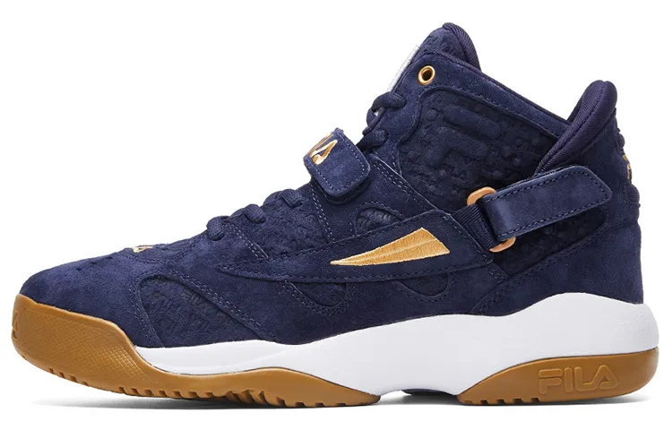 FILA Mid top Vintage Basketball Shoes Men's Blue