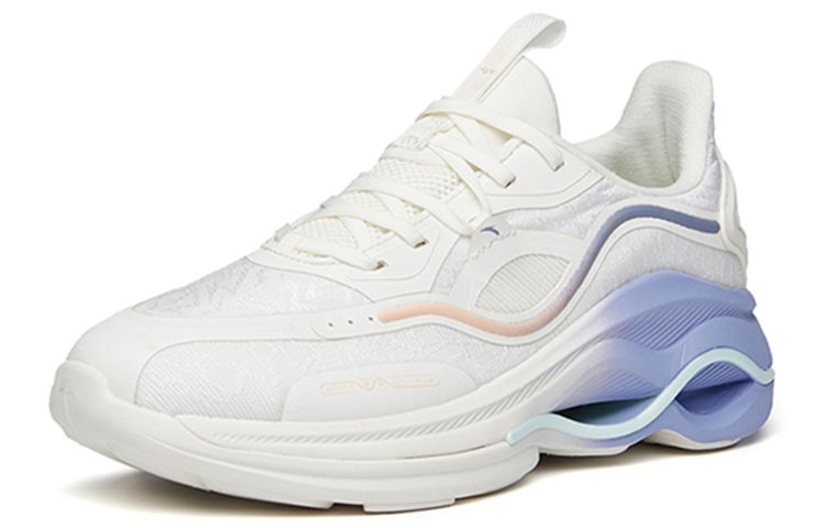 Anta Variety Training Collection Lightweight Low top Training Shoes Women’s Ivory White