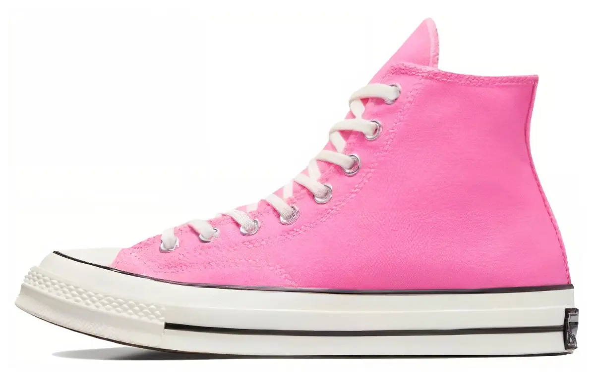 Converse Chuck 70 Comfortable Round Toe High-top Canvas Shoes Unisex Pink