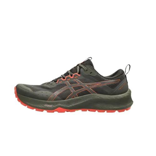 ASICS TRABUCO TERRA 3 Trail Running Shoes Men's Brown Stone