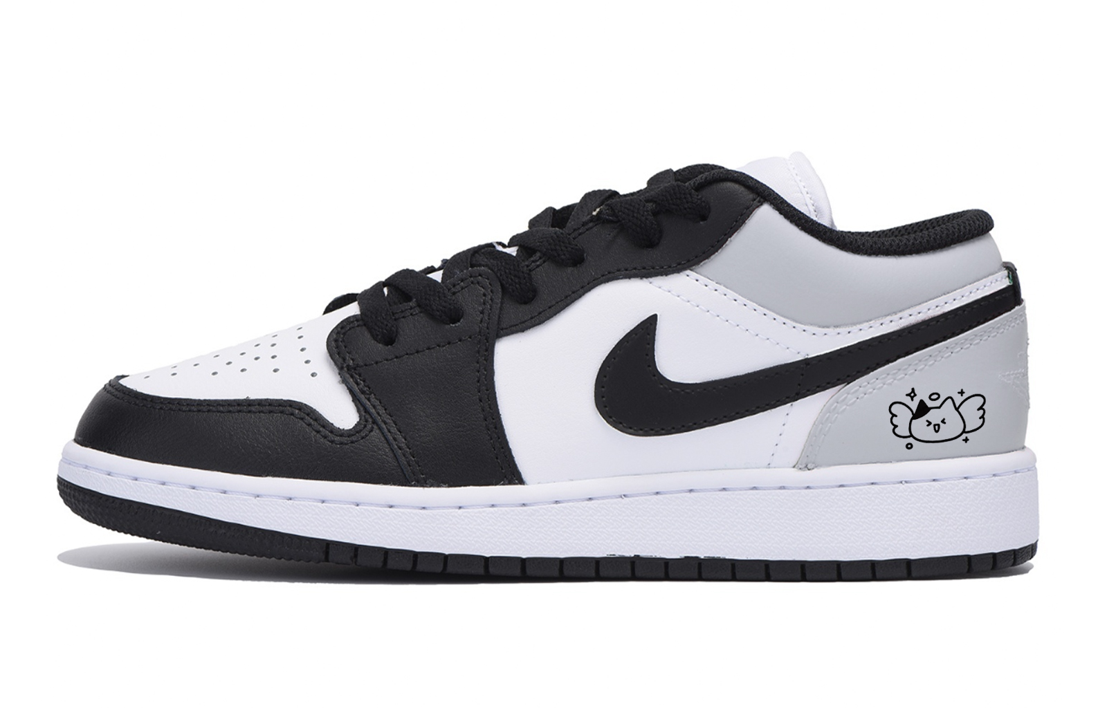 Jordan Air Jordan 1 Vintage Basketball Shoes Men’s Low Top Dark Gray