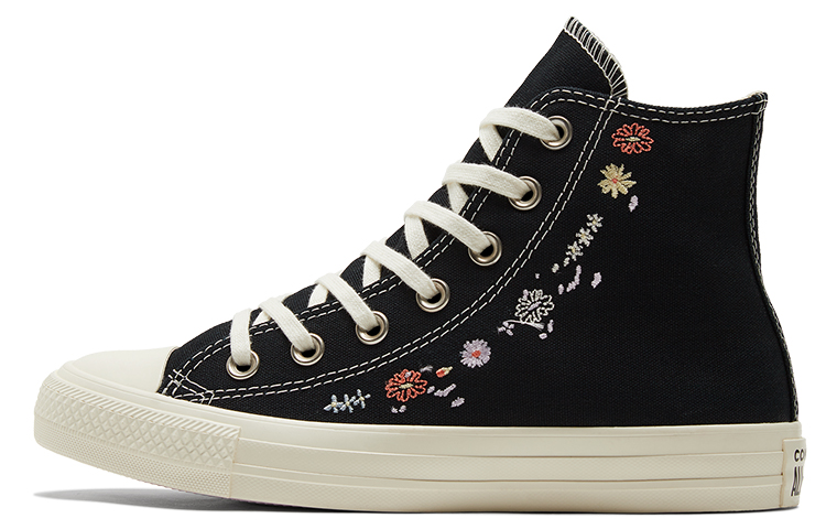 Chuck Taylor All Star Wmns Converse High 'Embroidered Floral - Black' Women's